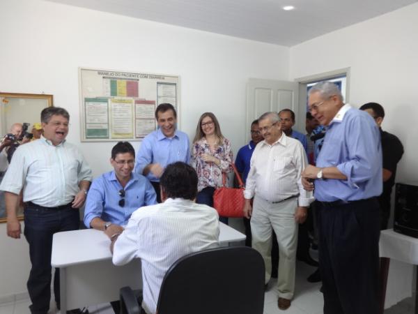 Prefeitura de Floriano inaugura Posto de Saúde do bairro Caixa D?água.(Imagem:FlorianoNews)