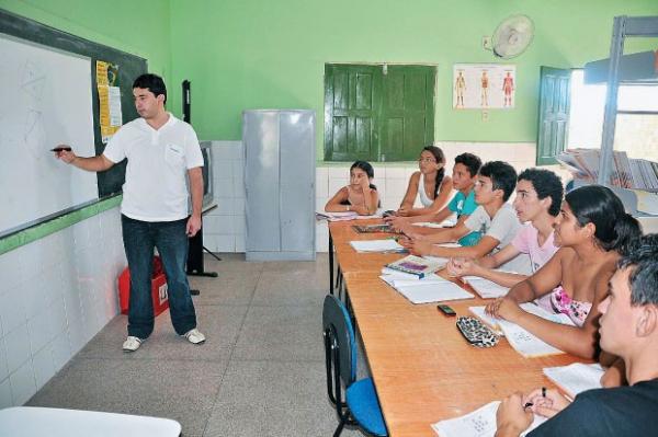 Escola no interior do Piauí recebe o segundo prêmio internacional.(Imagem:Divulgação)