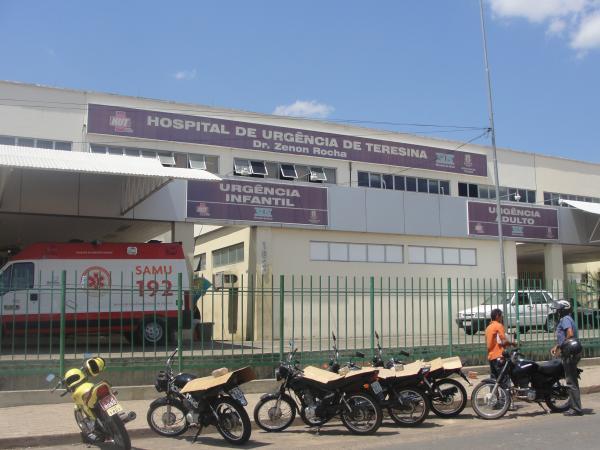 Hospital de Urgência de Teresina (HUT).(Imagem:Divulgação)