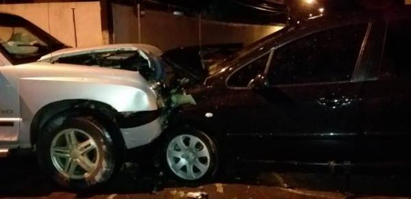 PM registra acidente de trânsito nas imediações do CEEP de Floriano.(Imagem:Divulgação/Whats App)
