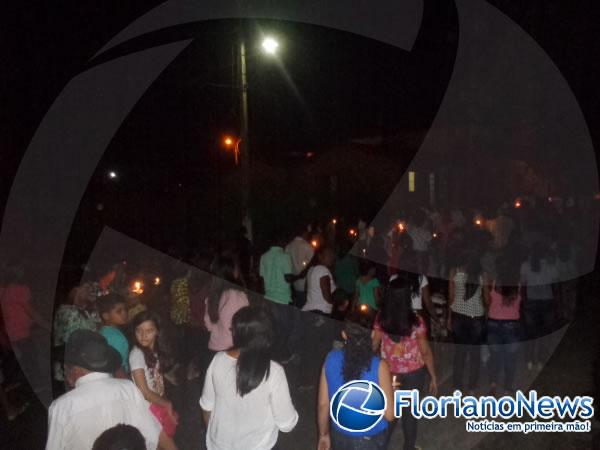 Corpus Christi é celebrado com missa e procissão em Barão de Grajaú.(Imagem:FlorianoNews)