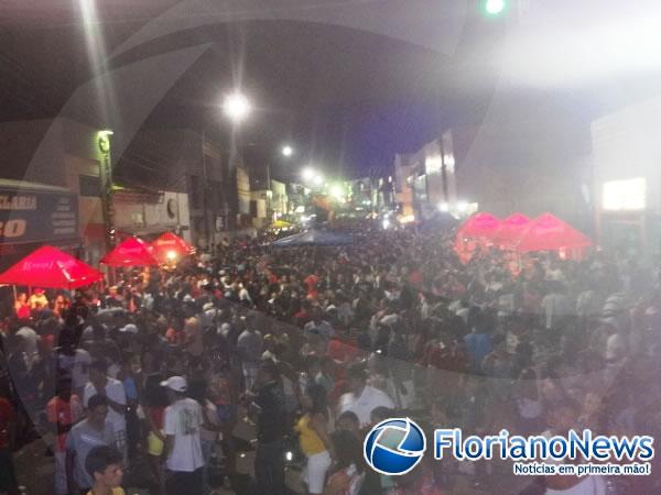 Zé Pereira animou pré-Carnaval de Floriano.(Imagem:FlorianoNews)