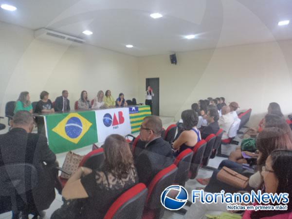 Seccional Piauí promove debate sobre direitos da mulher.(Imagem:FlorianoNews)