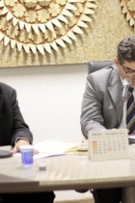 Os deputados Luciano Nunes (PSDB) e Antonio Félix (PSD) presidiram a comissão.(Imagem:Alepi)