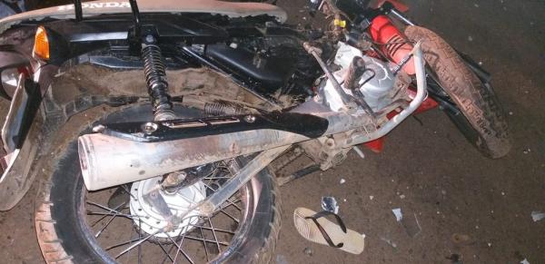 Dois jovens morreram em colisão frontal entre duas motocicletas em Miguel Alves, no Piauí (Imagem:Reprodução)