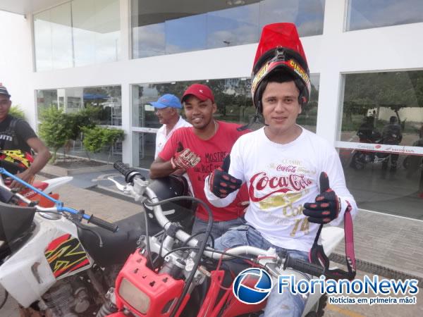 Motoqueiros participaram de animado rally em Floriano.(Imagem:FlorianoNews)