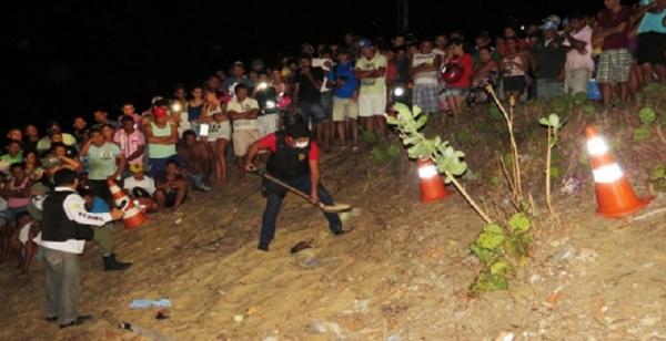 Homem é encontrado morto e enterrado com a cabeça de fora da cova.(Imagem:Realidade em Foco)