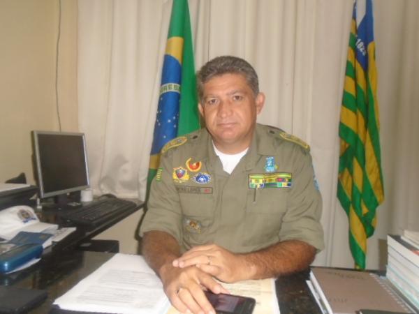 Tenente Coronel Rubens Lopes(Imagem:FlorianoNews)