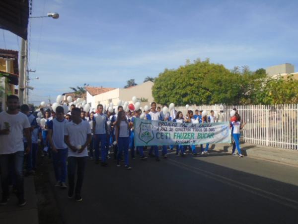 Fauzer Bucar promove Caminhada pela Paz em Floriano.(Imagem:FlorianoNews)