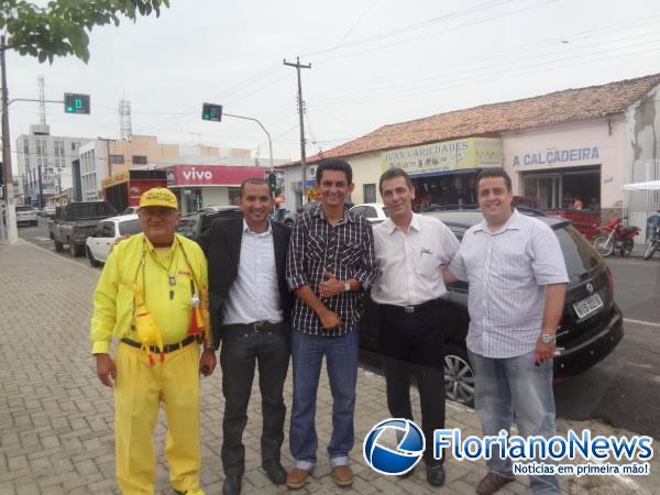 Prefeito maranhense visita Floriano e elogia gestão no trânsito.(Imagem:FlorianoNews)