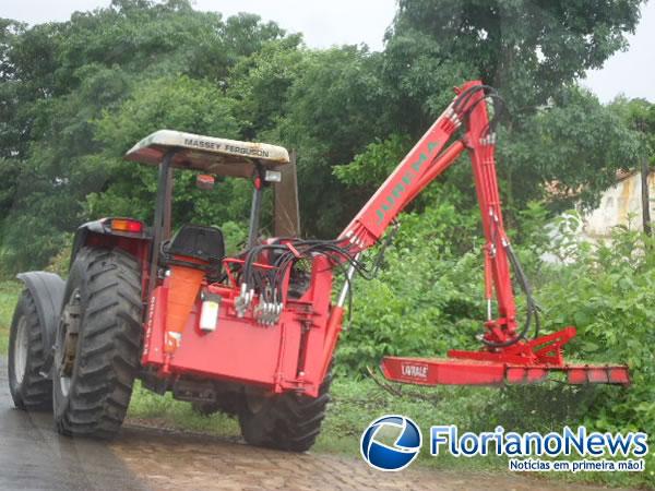 Homem morre após ser atingido por trator em Floriano.(Imagem:FlorianoNews)