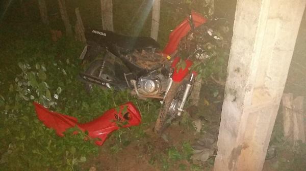 Homem morre em acidente de moto na zona rural de Floriano(Imagem:Divulgação)