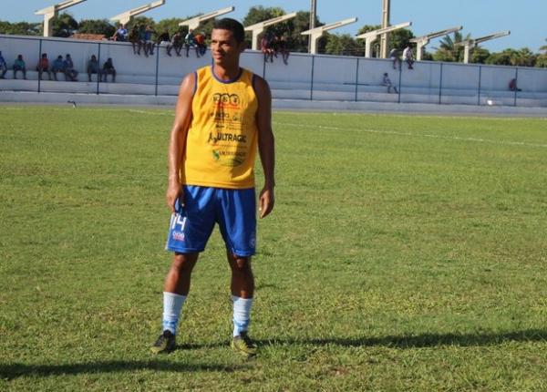 Luciano recorda gol contra o River-PI que pavimentou título do Parnahyba.(Imagem:Renan Morais/Globoesporte.com)