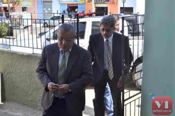 Dimas Batista e Nazareno Thé, advogados da doméstica Noêmia e do ex-prefeito Zé Simão.(Imagem:Cidade Verde)