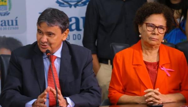 Governador transfere governo para Regina Sousa.(Imagem:YasmimCunha/CidadeVerde.com)