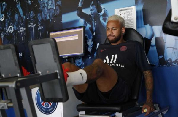 O PSG vai novamente sem Neymar para mais um amistoso.(Imagem:Reprodução de Twitter)