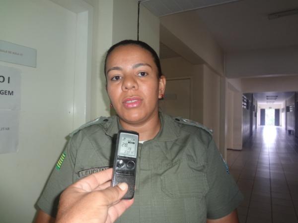 Capitã Leucijane Barbosa, Subcomandante do 3º BPM.(Imagem:FlorianoNews)