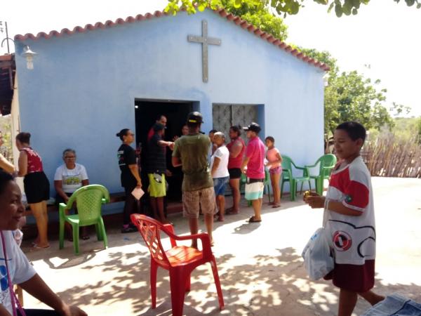 Igreja Católica, FAESF e Sesc promovem ação social no Bairro Riacho Fundo(Imagem:Conselho Diocesano do Laicato)