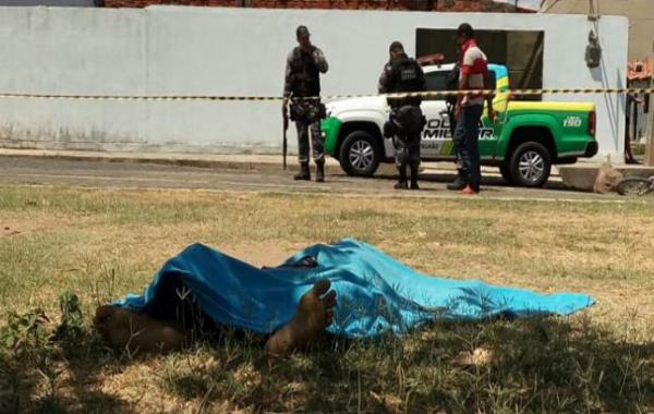 Jovem é morto a tiros no Parque Lagoas do Norte.(Imagem:Cidadeverde.com)