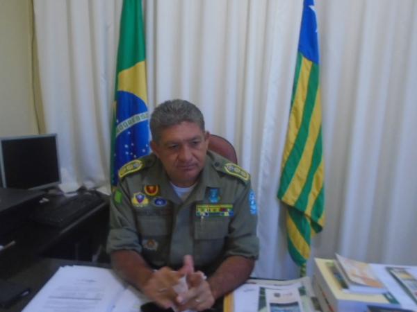 Tenente Coronel Rubens Lopes(Imagem:FlorianoNews)