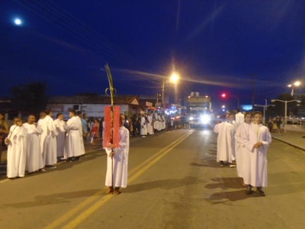 Missas e procissões celebram o Domingo de Ramos em Floriano.(Imagem:FlorianoNews)