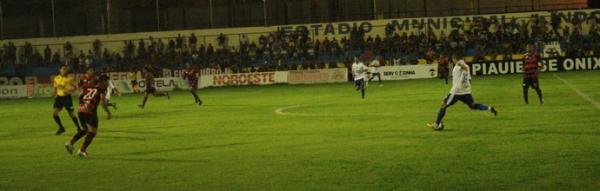 Flamengo-PI recebe Parnahyba em Teresina.(Imagem:Wenner Tito)