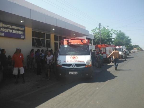 Criança de 12 anos é atropelada a caminho da escola na localidade Papa Pombo.(Imagem:FlorianoNews)