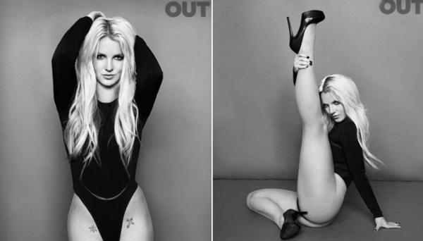 Britney Spears posa sexy para a revista Out(Imagem:Reprodução)