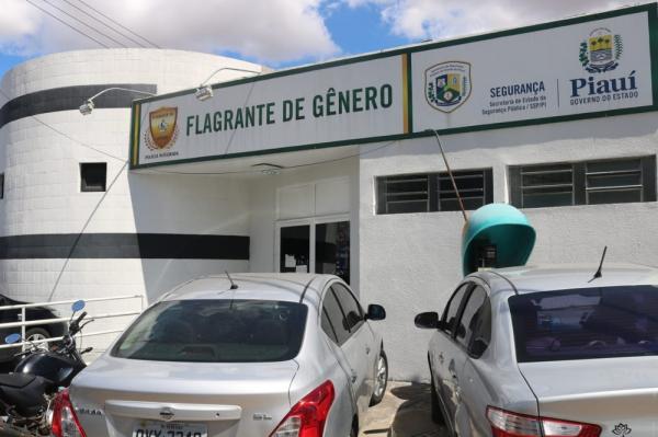 Caso foi recebido pela Central de Flagrante de Gênero de Teresina(Imagem:Lucas Marreiros/G1 PI)