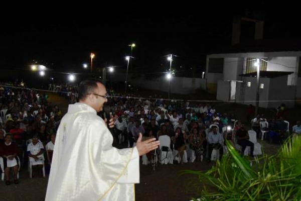 Padre Nylfrânyo celebra 10 anos de sacerdócio.(Imagem:PASCOM)