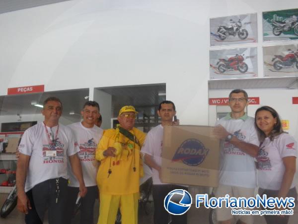 Carreata comemora o Dia do Motociclista em Floriano.(Imagem:FlorianoNews)