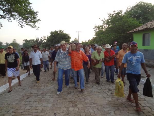 Localidade Manga deu início aos festejos de Nossa Senhora da Conceição.(Imagem:FlorianoNews)