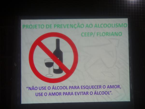 Alcoolismo é tema de projeto multidisciplinar do CEEP.(Imagem:FlorianoNews)
