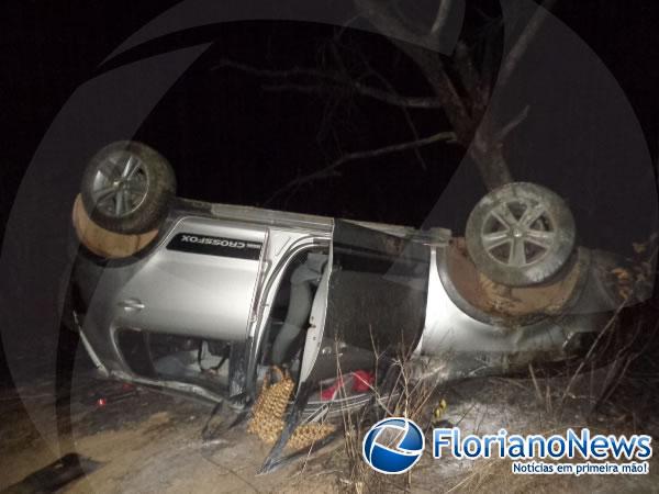 Animal na pista provoca acidente na BR-230 próximo a Barão de Grajaú. (Imagem:FlorianoNews)