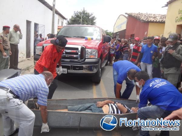 Homem mata esposa e em seguida comete suicídio em Floriano.(Imagem:FlorianoNews)