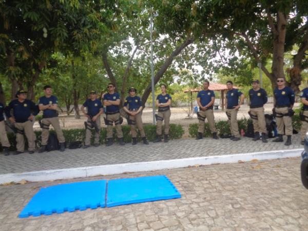 PRF de Floriano promove curso de atualização das atividades policiais.(Imagem:FlorianoNews)
