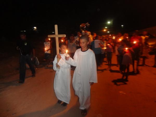 Procissão encerrou o festejo de Santa Rita de Cássia em Floriano(Imagem:FlorianoNews)