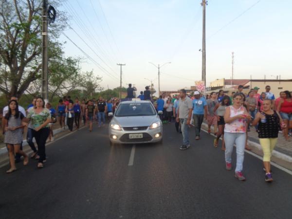 Prefeito eleito Joel Rodrigues realiza Caminhada da Gratidão.(Imagem:FlorianoNews)