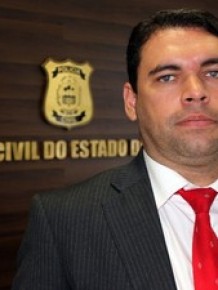 Delegado Geral da Polícia Cívil do Piauí, James Guerra.(Imagem:Gil Oliveira/ G1)