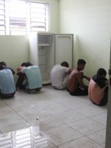 Para Sindepol, presos devem ser recambiados para sistema prisional.(Imagem:Catarina Costa/G1)