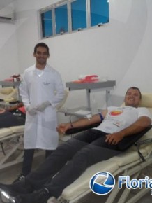 Campanha de doação de sangue é realizada pelo Hemocentro de Floriano.(Imagem:FlorianoNews)