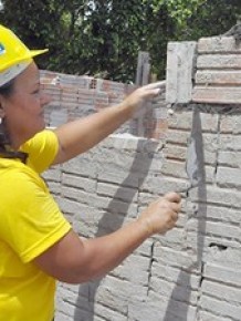 Mulheres terão capacitação na área da construção civil.(Imagem:Divulgação/Senai)