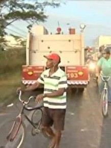 Segundo a pol&iacute;cia, o ve&iacute;culo foi parar em um matagal pr&oacute;ximo ao acidente.(Imagem:G1 PI)