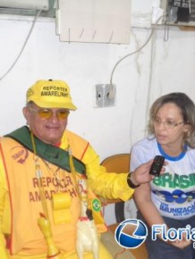 Kalíup Marques, coordenadora do Departamento de Imunização da Secretaria Municipal de Saúde.(Imagem:FlorianoNews)