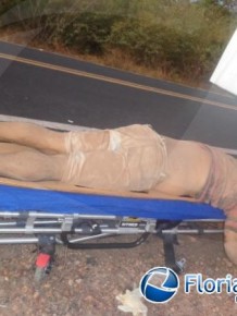 Motorista morre após capotamento de carreta na BR-230.(Imagem:FlorianoNews)