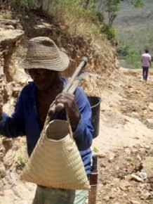 Moradores vivem da agricultura de subsistência e de auxílios do governo.(Imagem:Gustavo Almeida/G1)