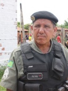 Sargento Ivan Rodrigues, do 6º Batalhão da Polícia Militar.(Imagem:Ellyo Teixeira/G1)