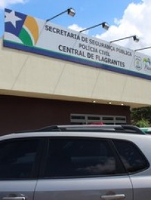 Central de Flagrantes no Centro de Teresina.(Imagem:Gil Oliveira/ G1)