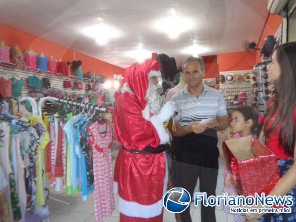 Lojas Kyara realiza primeiro sorteio da campanha Natal em Floriano.(Imagem:FlorianoNews)