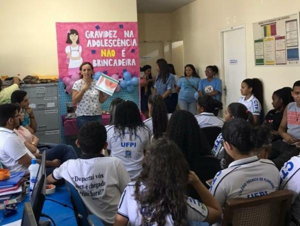 Campanha de Prevenção da Gravidez na Adolescência tem início em Floriano.(Imagem:Secom)